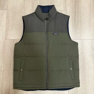 Patagonia down body reversible Vest men’s xl